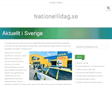 Tablet Screenshot of nationellidag.se